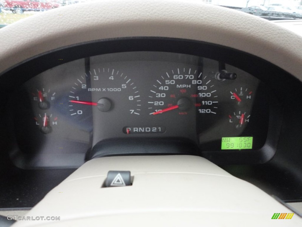 2005 F150 XLT SuperCrew 4x4 - Arizona Beige Metallic / Tan photo #27