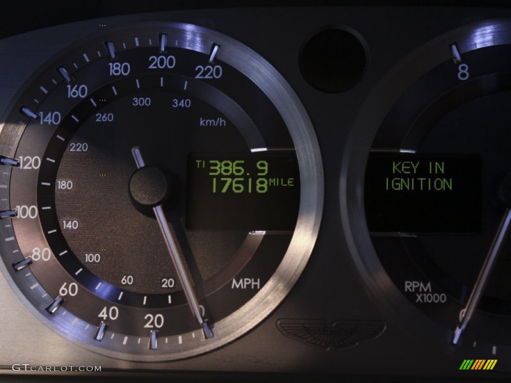 2005 Aston Martin DB9 Coupe Gauges Photo #58250891