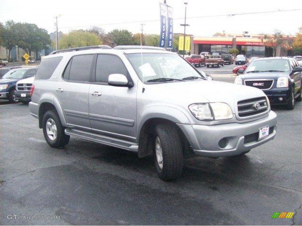 2001 Sequoia SR5 - Silver Sky Metallic / Oak photo #1