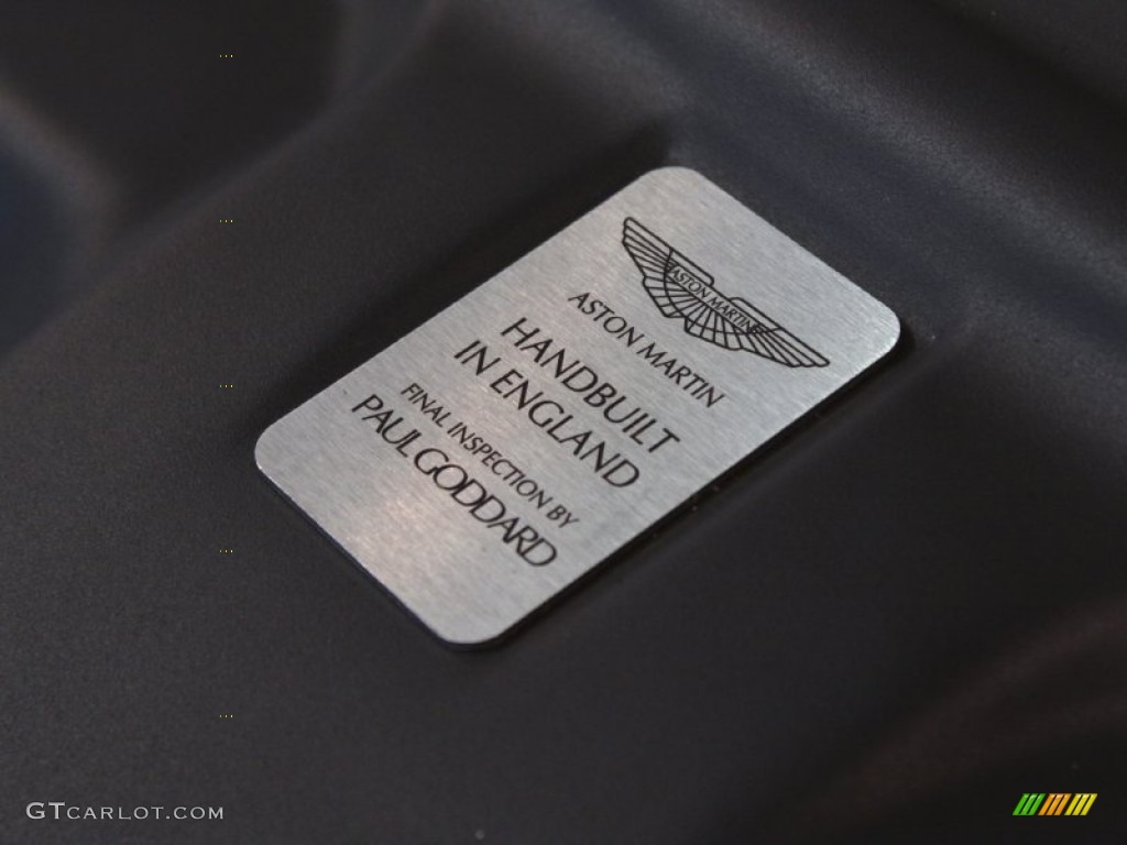 2005 Aston Martin DB9 Coupe Info Tag Photo #58251229