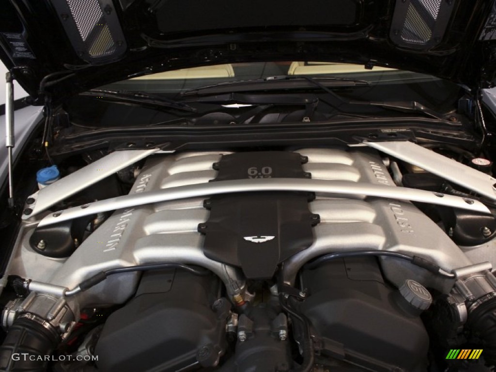 2005 Aston Martin DB9 Coupe 6.0 Liter DOHC 48 Valve V12 Engine Photo #58251280