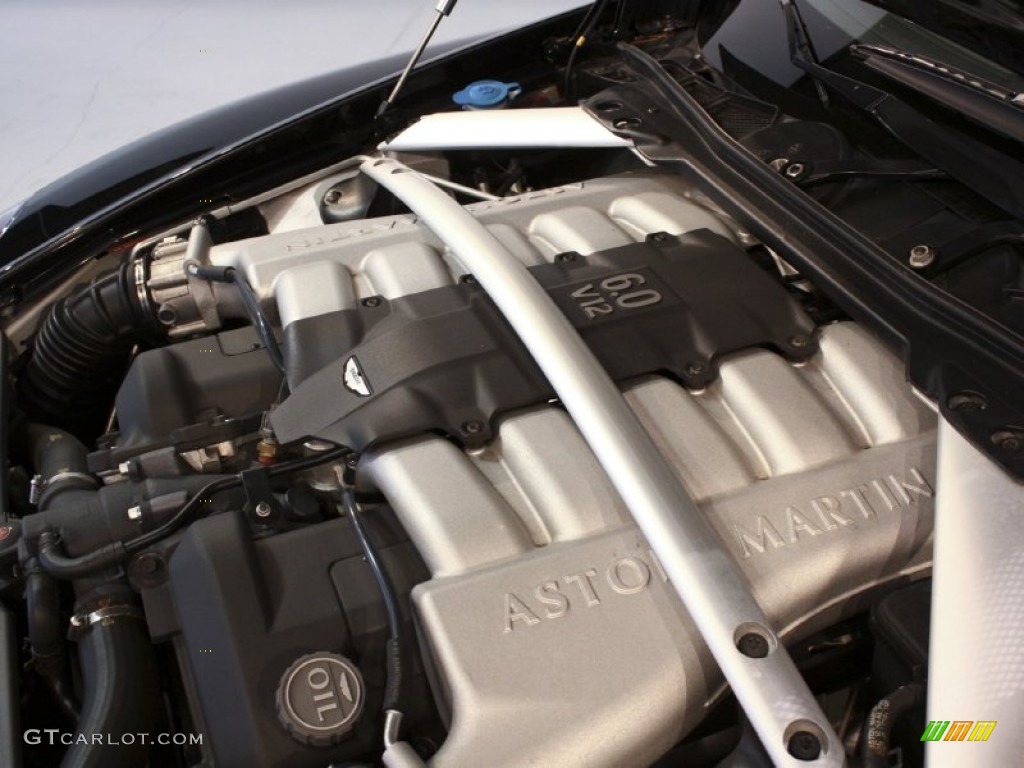 2005 Aston Martin DB9 Coupe 6.0 Liter DOHC 48 Valve V12 Engine Photo #58251289