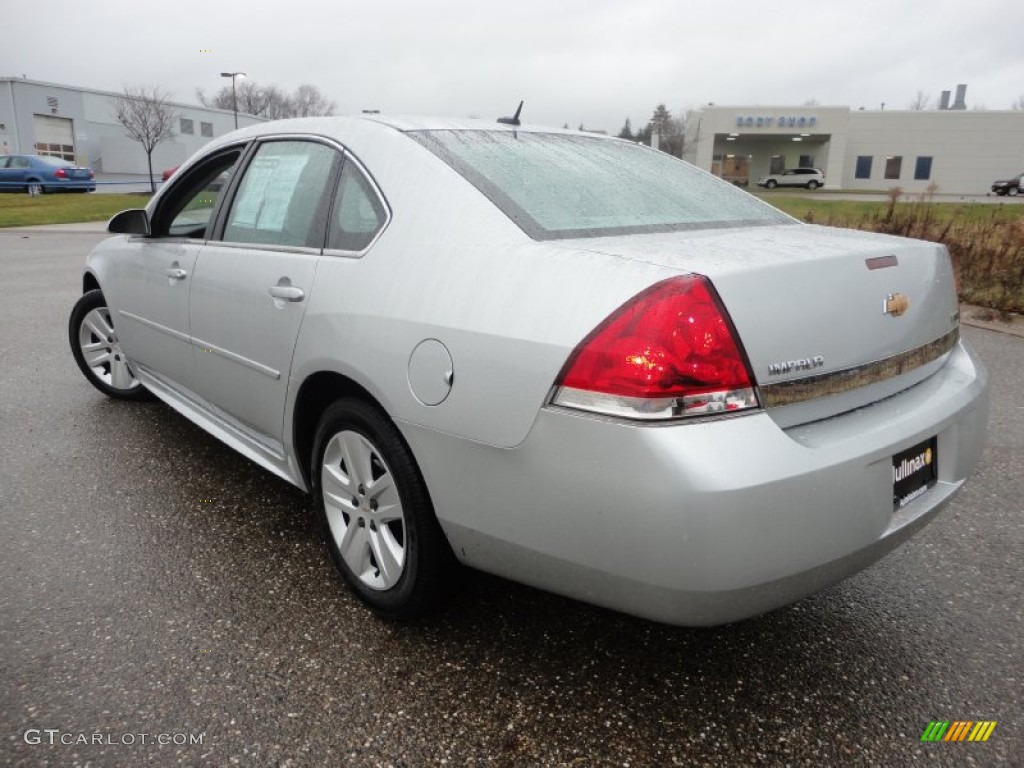 2011 Impala LS - Silver Ice Metallic / Gray photo #10