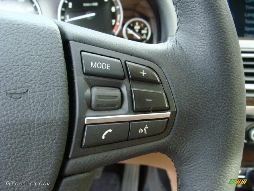 2010 7 Series 750Li xDrive Sedan - Space Gray Metallic / Saddle/Black Nappa Leather photo #15