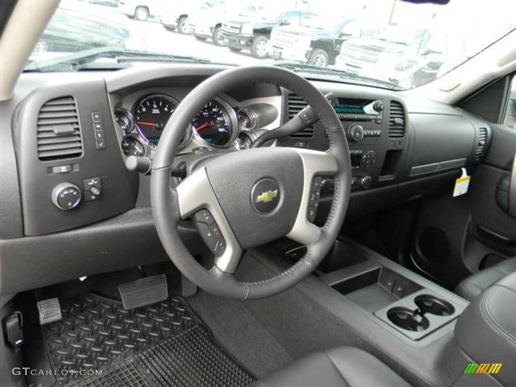 2012 Silverado 1500 LT Crew Cab - Silver Ice Metallic / Ebony photo #12