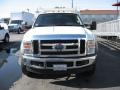 Oxford White - F550 Super Duty XLT Crew Cab Chassis Dump Truck Photo No. 1