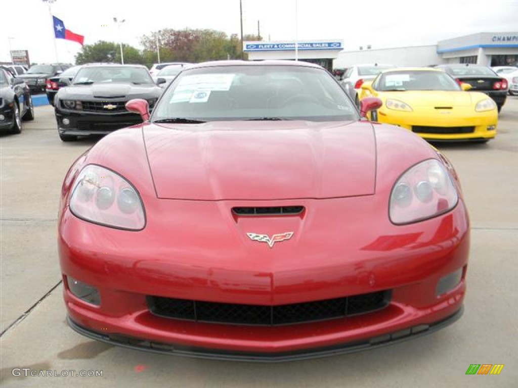 2012 Corvette Grand Sport Coupe - Crystal Red Metallic Tintcoat / Ebony photo #2