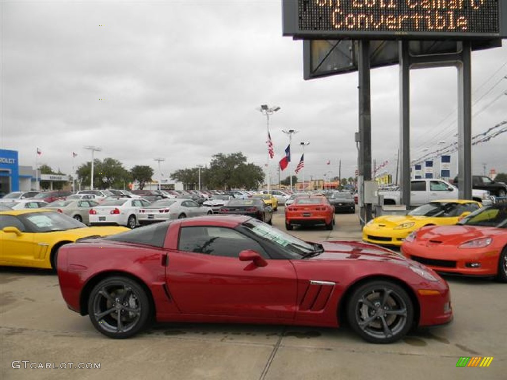 2012 Corvette Grand Sport Coupe - Crystal Red Metallic Tintcoat / Ebony photo #4