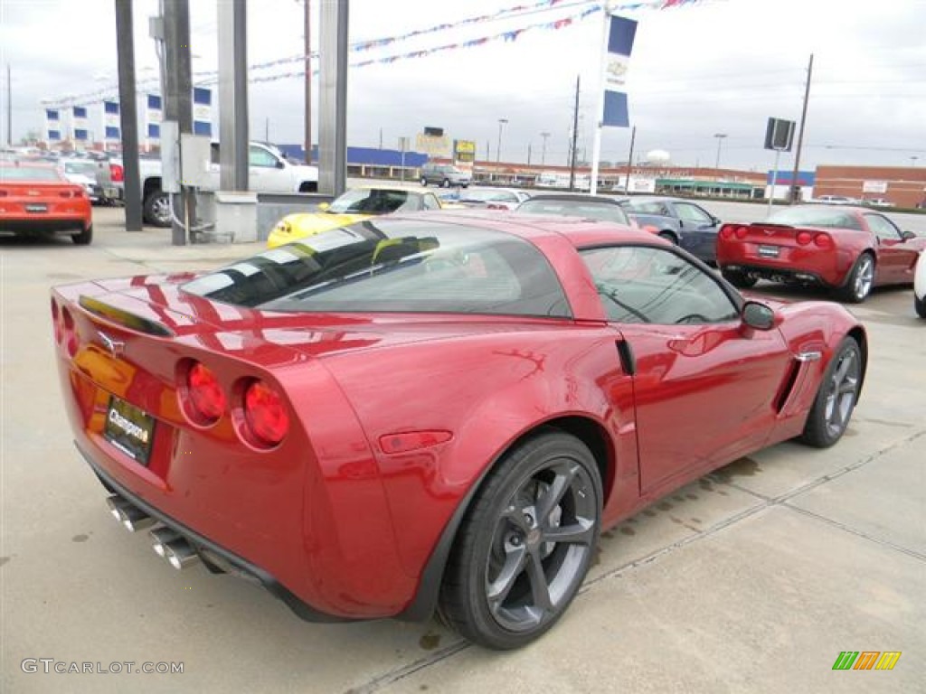 2012 Corvette Grand Sport Coupe - Crystal Red Metallic Tintcoat / Ebony photo #5