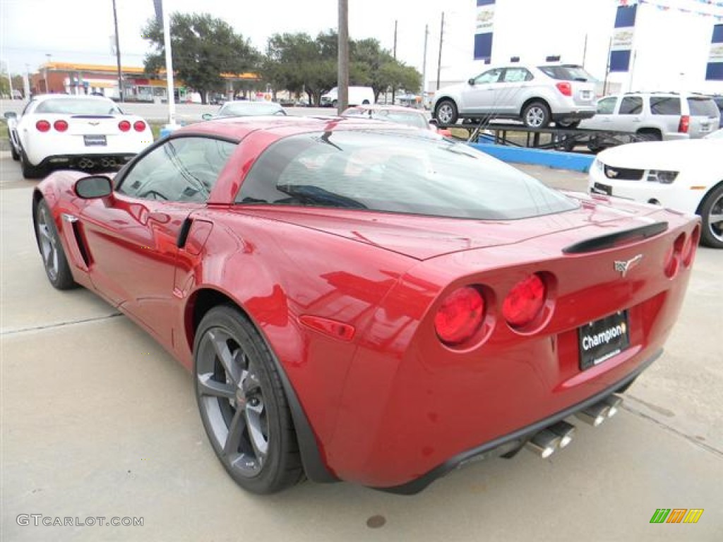 2012 Corvette Grand Sport Coupe - Crystal Red Metallic Tintcoat / Ebony photo #7