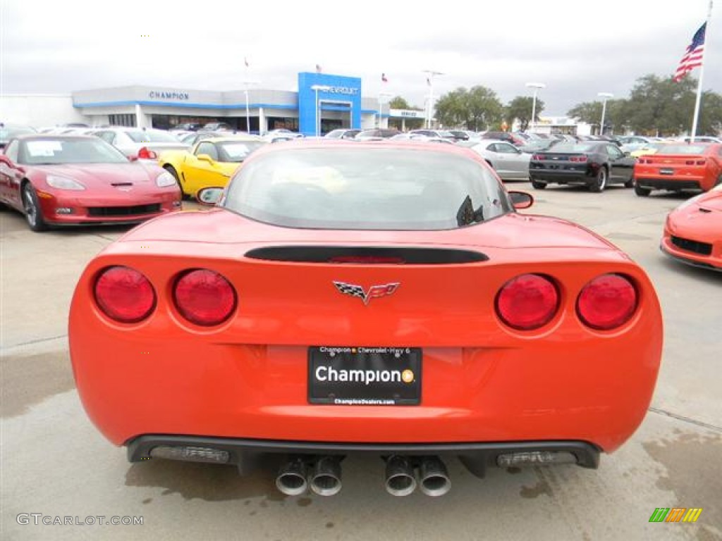 2012 Corvette Grand Sport Coupe - Inferno Orange Metallic / Ebony photo #6