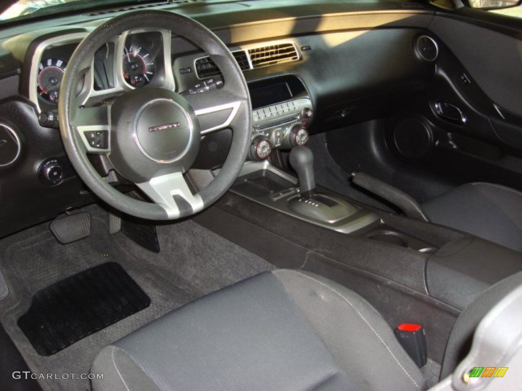 Gray Interior 2010 Chevrolet Camaro LT Coupe Photo #58254369