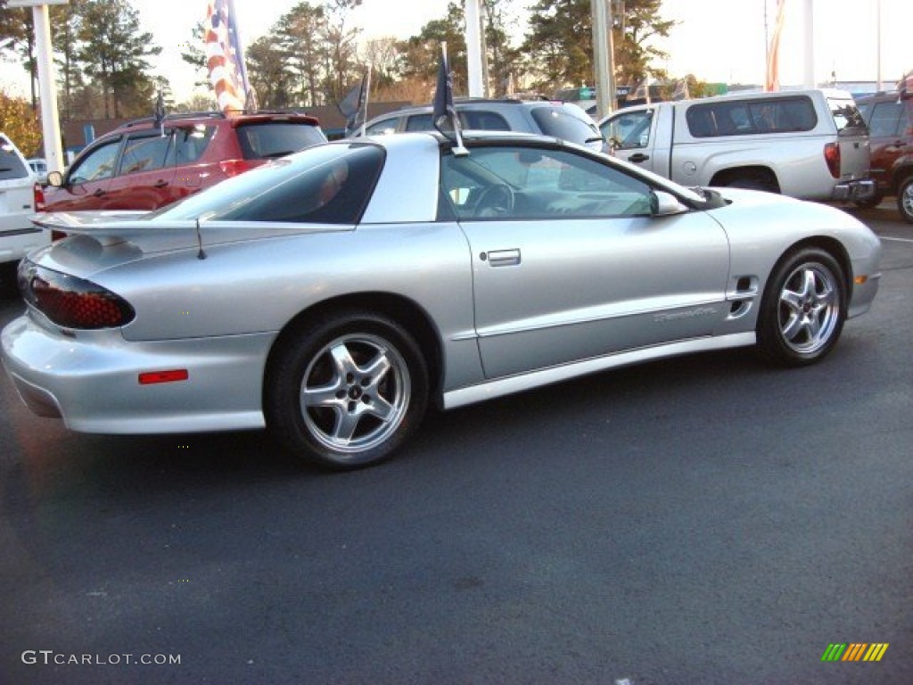 2002 Firebird Trans Am WS-6 Coupe - Bright Silver Metallic / Taupe photo #3