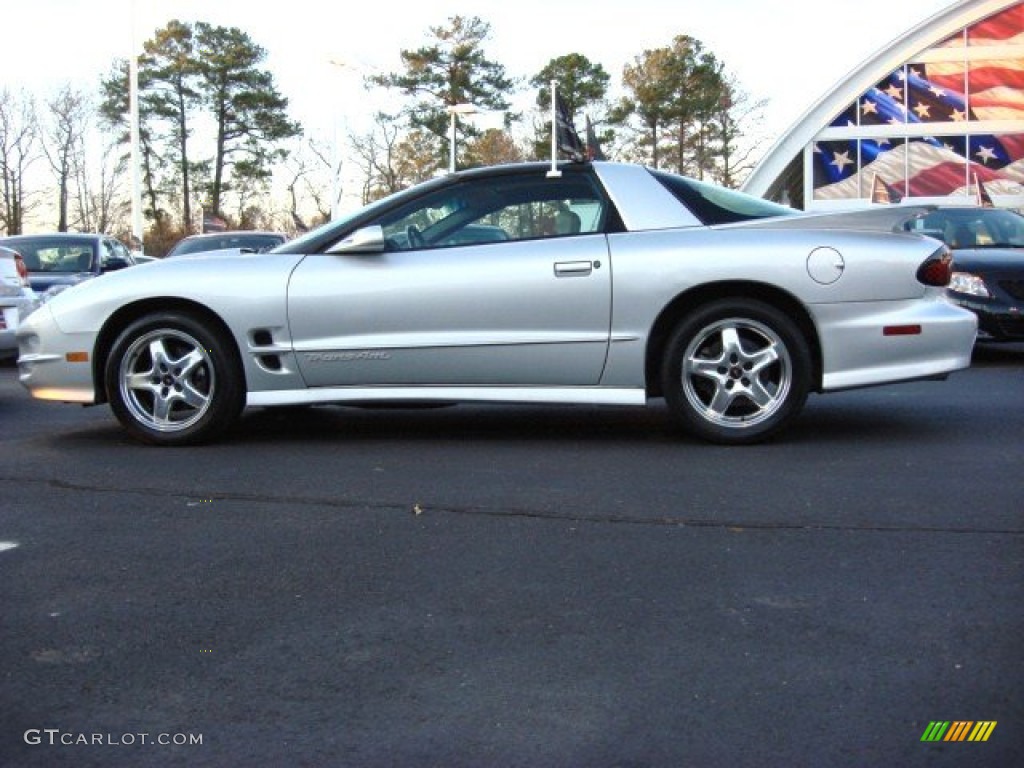 2002 Firebird Trans Am WS-6 Coupe - Bright Silver Metallic / Taupe photo #6