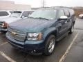 2007 Bermuda Blue Metallic Chevrolet Suburban 1500 LTZ 4x4  photo #3