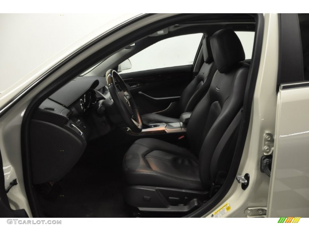 Ebony Interior 2011 Cadillac CTS 3.0 Sedan Photo #58255648
