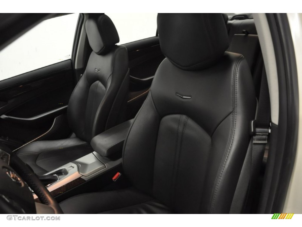 Ebony Interior 2011 Cadillac CTS 3.0 Sedan Photo #58255666