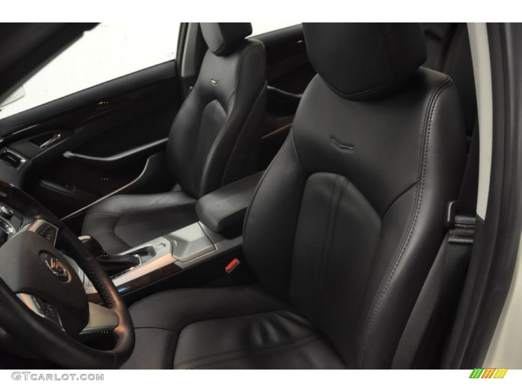 Ebony Interior 2011 Cadillac CTS 3.0 Sedan Photo #58255675