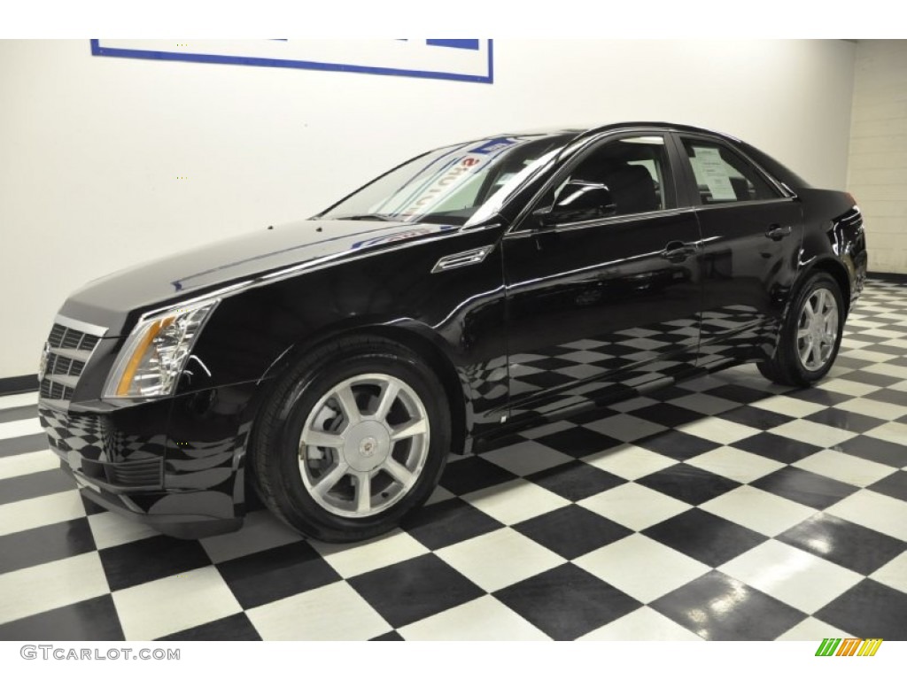 2009 CTS 4 AWD Sedan - Black Raven / Ebony photo #1