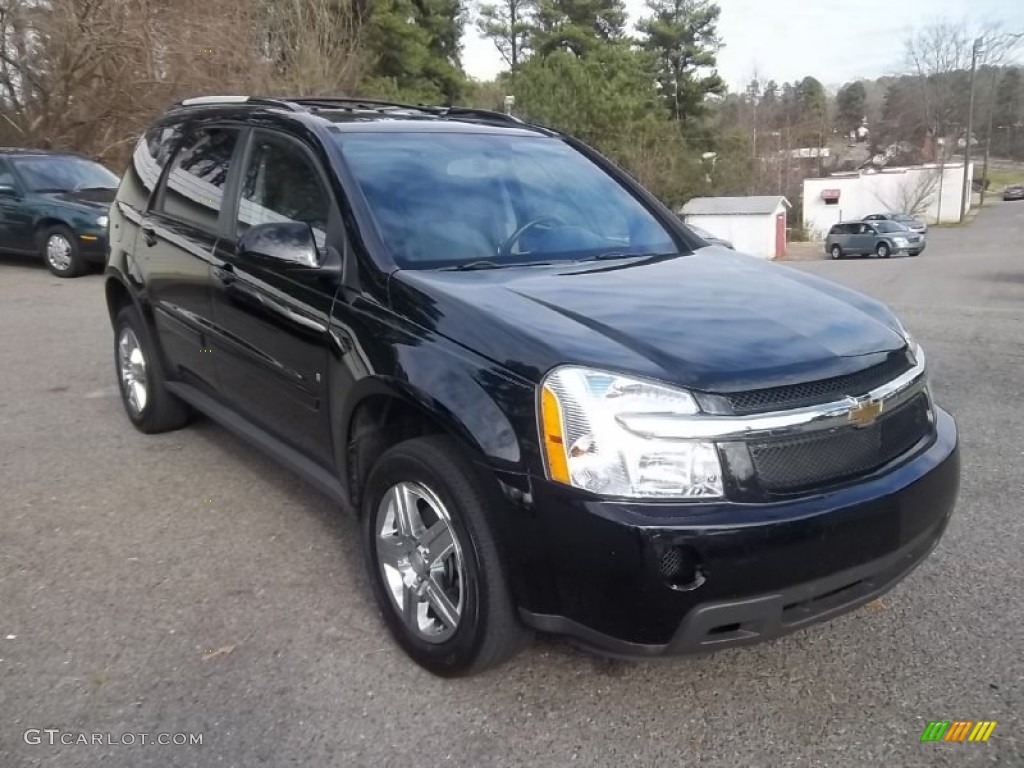 2008 Equinox LT - Black / Light Gray photo #1