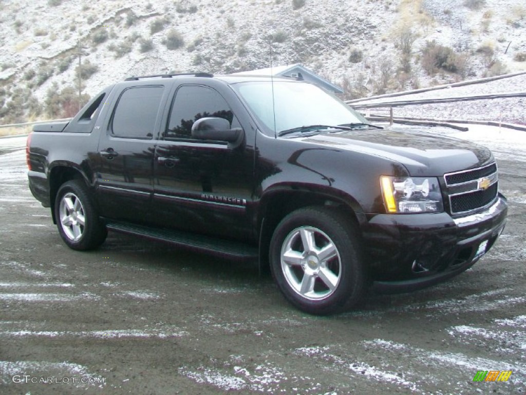 Black 2007 Chevrolet Avalanche LTZ 4WD Exterior Photo #58256983