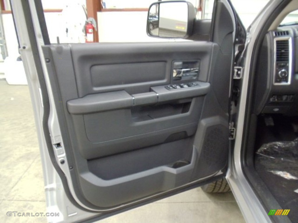 2012 Ram 1500 Sport Quad Cab 4x4 - Bright Silver Metallic / Dark Slate Gray photo #9