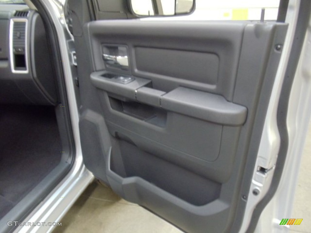 2012 Ram 1500 Sport Quad Cab 4x4 - Bright Silver Metallic / Dark Slate Gray photo #12