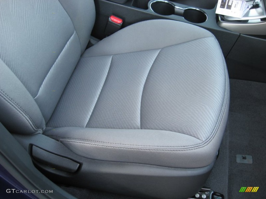 2012 Elantra GLS - Indigo Night Blue / Gray photo #20