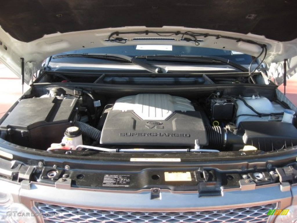 2006 Range Rover Supercharged - Zambezi Silver Metallic / Charcoal/Jet photo #16