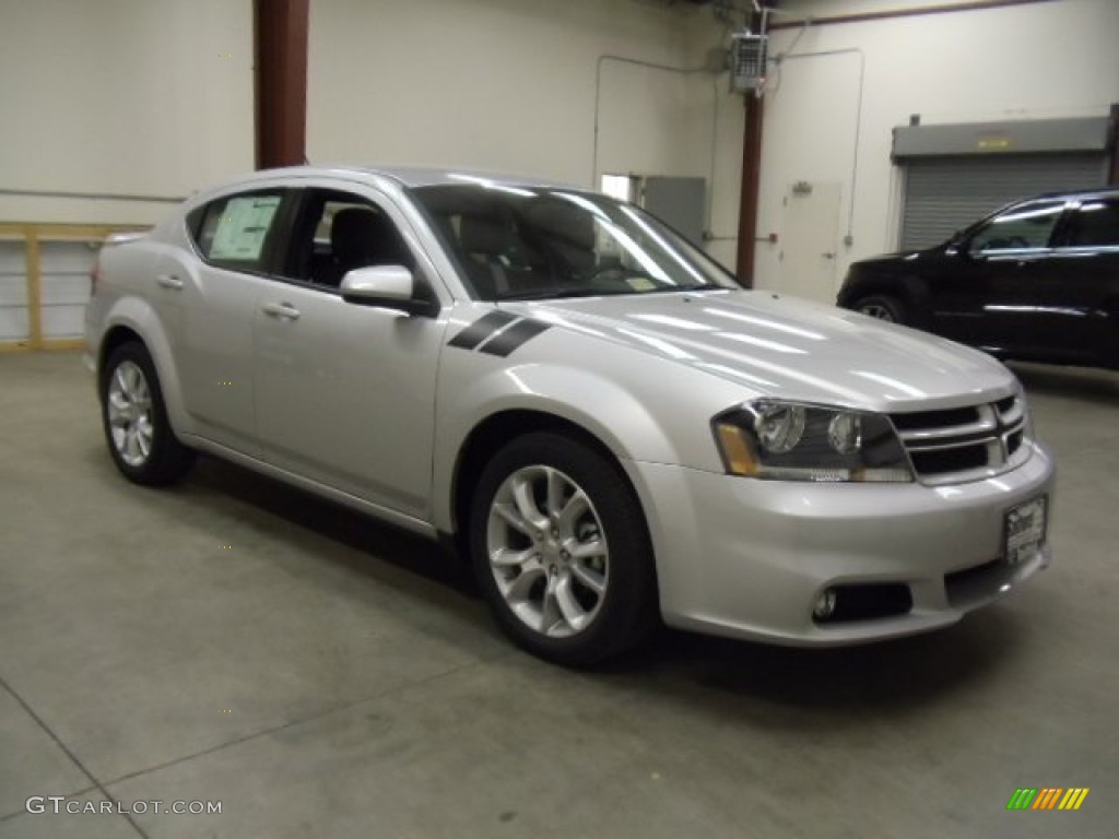 Bright Silver Metallic 2012 Dodge Avenger R/T Exterior Photo #58258537