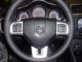 Black/Silver/Red 2012 Dodge Avenger R/T Steering Wheel