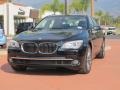 2012 Jet Black BMW 7 Series 740i Sedan  photo #1