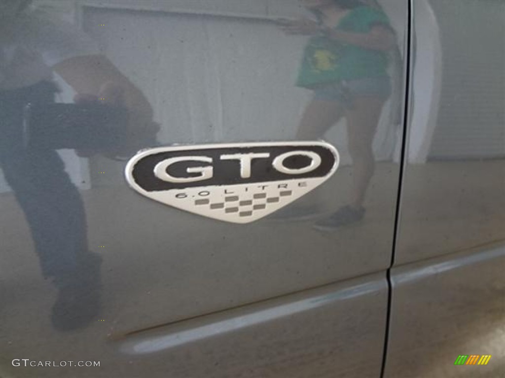 2005 Pontiac GTO Coupe Marks and Logos Photo #58259671