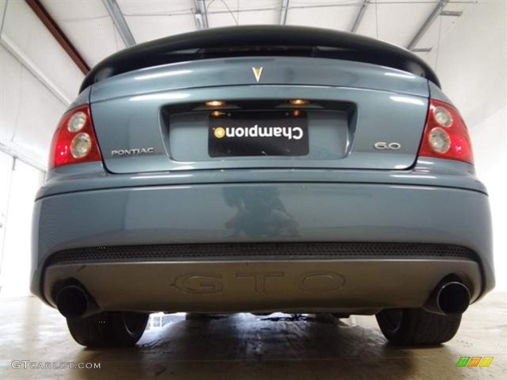 2005 GTO Coupe - Cyclone Gray Metallic / Black photo #11
