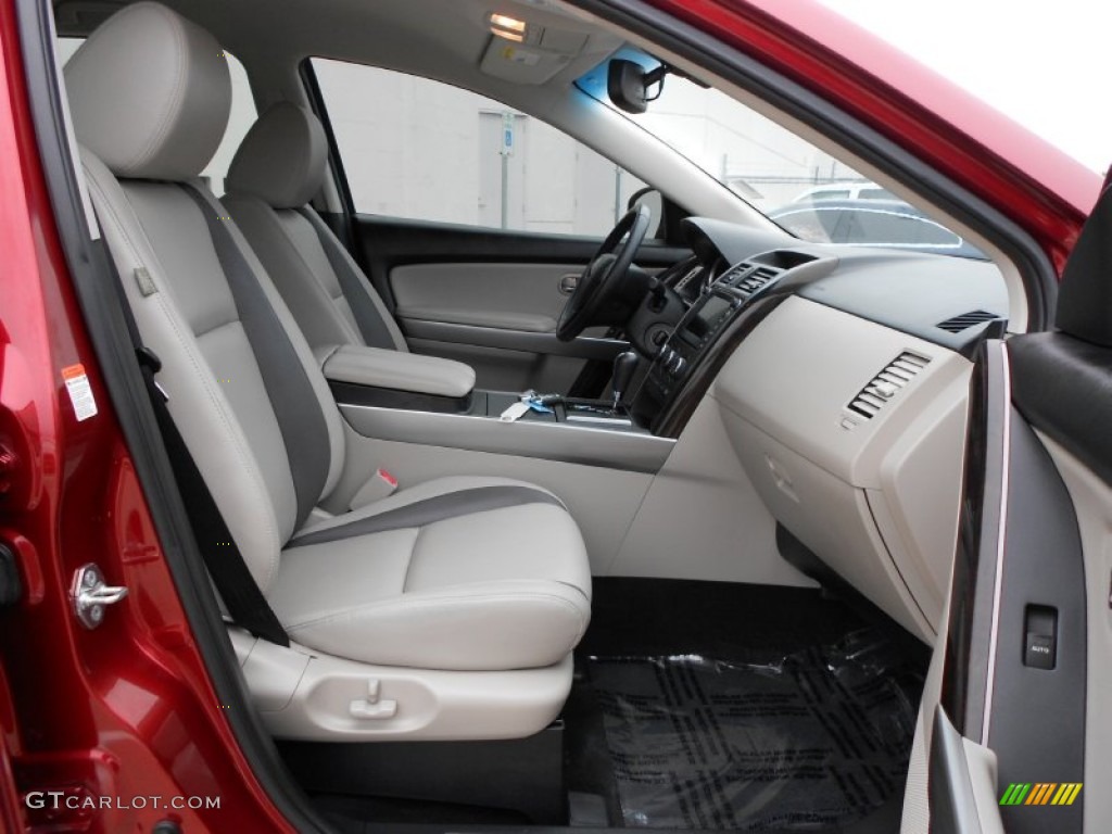 Sand Interior 2011 Mazda CX-9 Grand Touring Photo #58259746