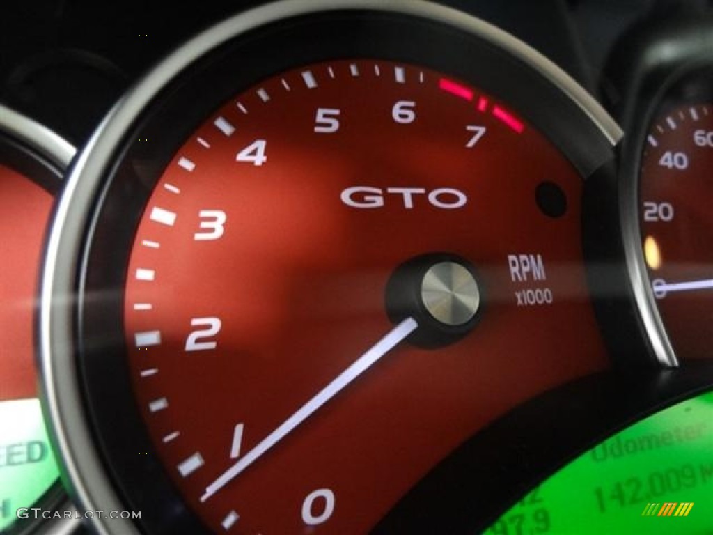 2005 Pontiac GTO Coupe Gauges Photo #58259827