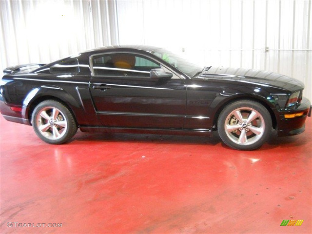 2008 Mustang GT/CS California Special Coupe - Black / Charcoal Black/Dove photo #1