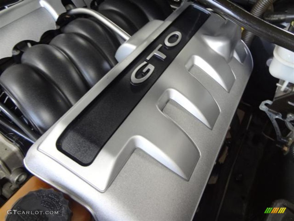 2005 GTO Coupe - Cyclone Gray Metallic / Black photo #30