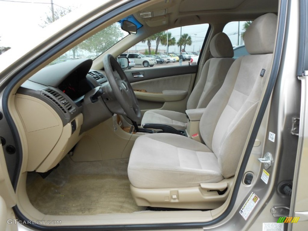 Ivory Interior 2004 Honda Accord EX Sedan Photo #58260547