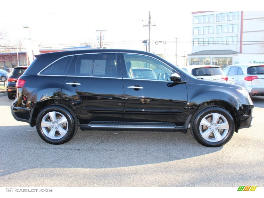 2011 MDX Technology - Crystal Black Pearl / Ebony photo #2