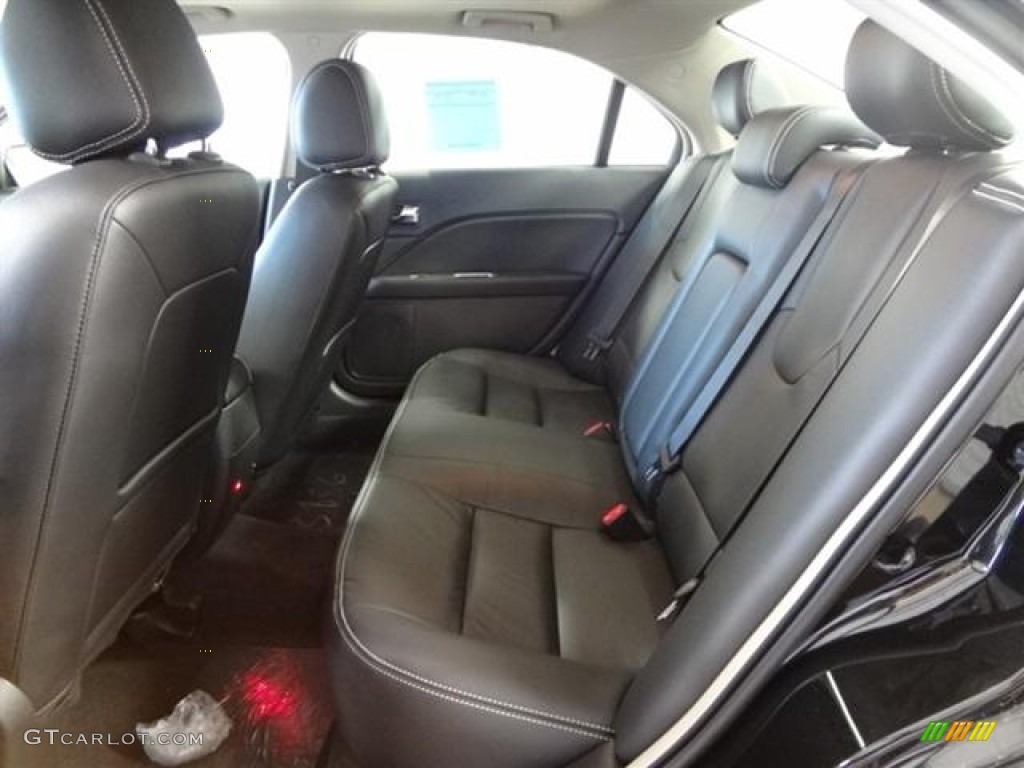 Charcoal Black Interior 2012 Ford Fusion SEL V6 Photo #58260778