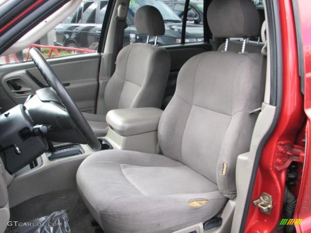 2002 Grand Cherokee Laredo - Inferno Red Tinted Pearlcoat / Dark Slate Gray photo #18