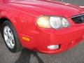 2002 Classic Red Kia Spectra GSX Sedan  photo #2