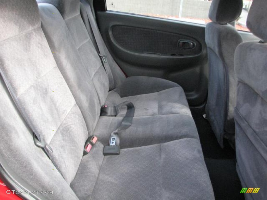 2002 Spectra GSX Sedan - Classic Red / Gray photo #15