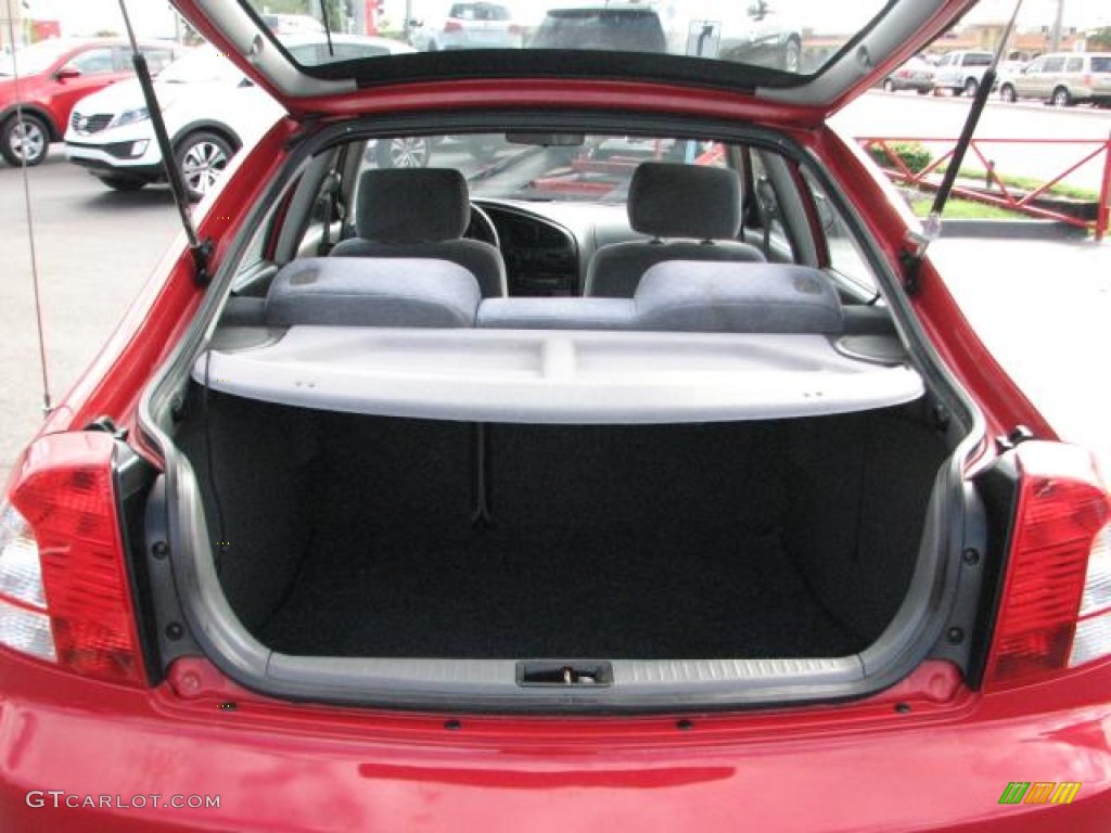2002 Spectra GSX Sedan - Classic Red / Gray photo #16