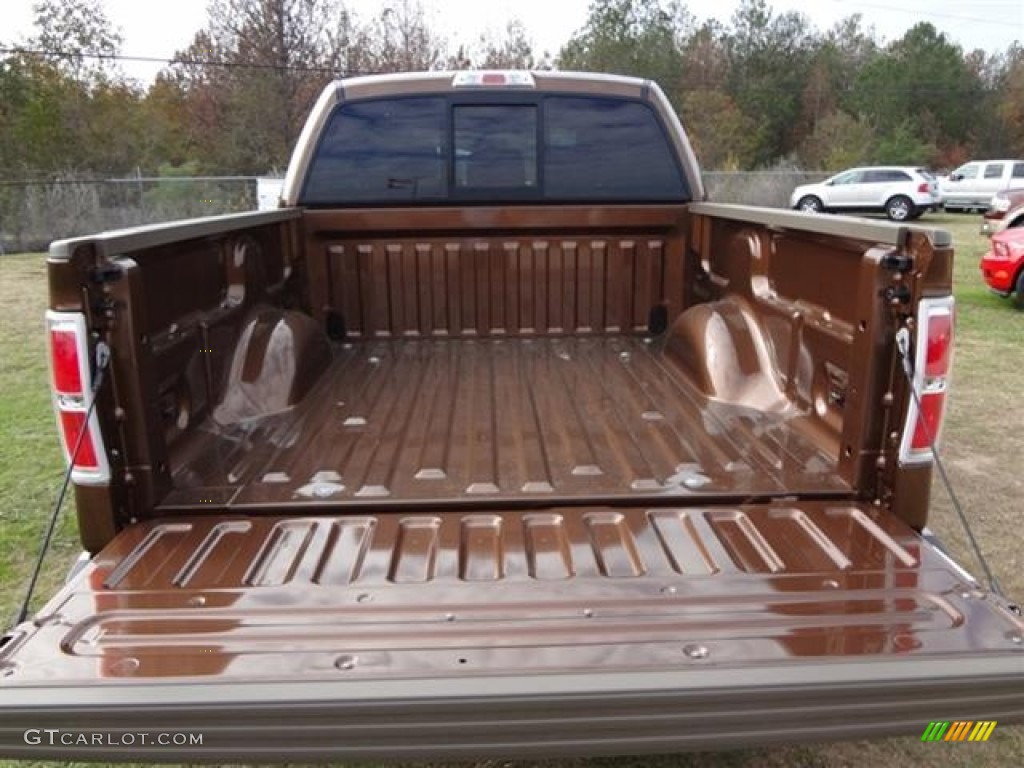 2012 F150 King Ranch SuperCrew 4x4 - Golden Bronze Metallic / King Ranch Chaparral Leather photo #9