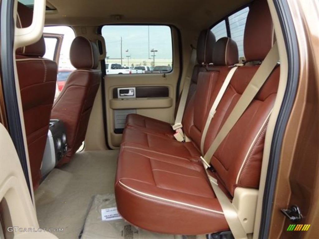 2012 F150 King Ranch SuperCrew 4x4 - Golden Bronze Metallic / King Ranch Chaparral Leather photo #12