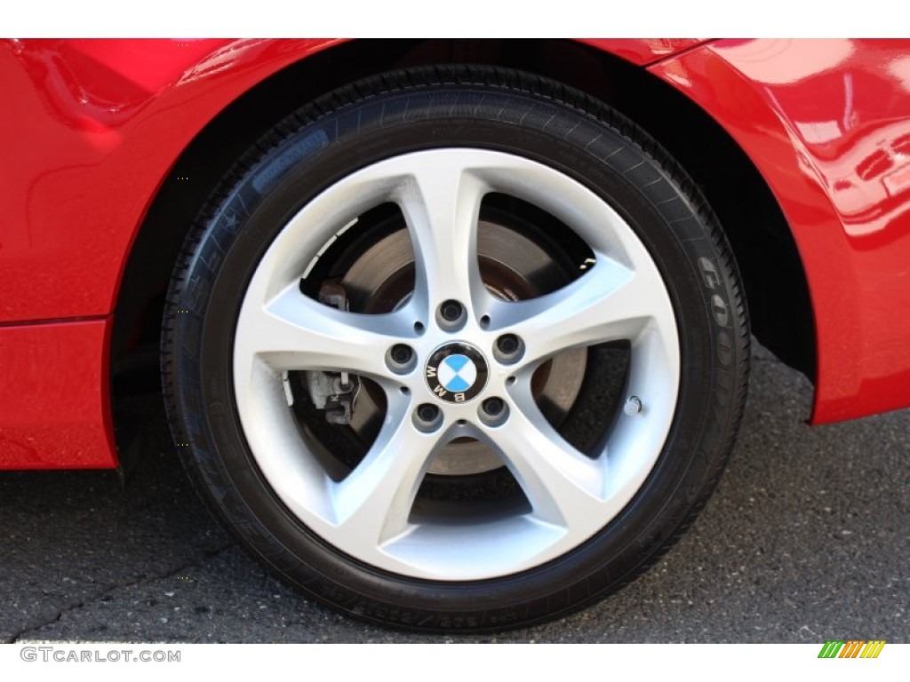 2009 1 Series 128i Coupe - Crimson Red / Black photo #30