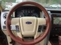 King Ranch Chaparral Leather Steering Wheel Photo for 2012 Ford F150 #58262602