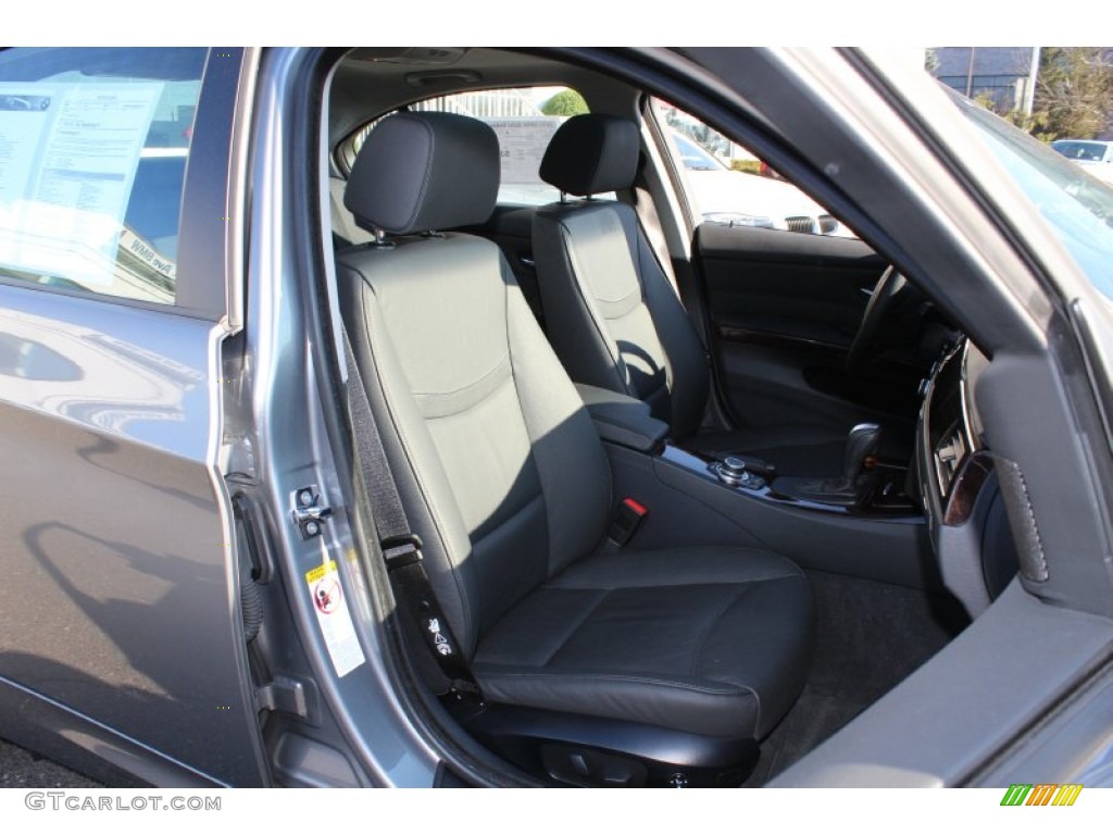 2009 3 Series 328xi Sedan - Space Grey Metallic / Black photo #28